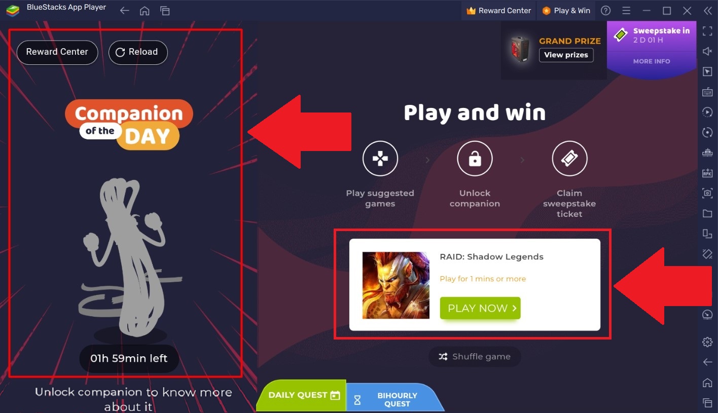 Por que vejo um pop-up Download adicional necessário no BlueStacks 5 –  Suporte BlueStacks