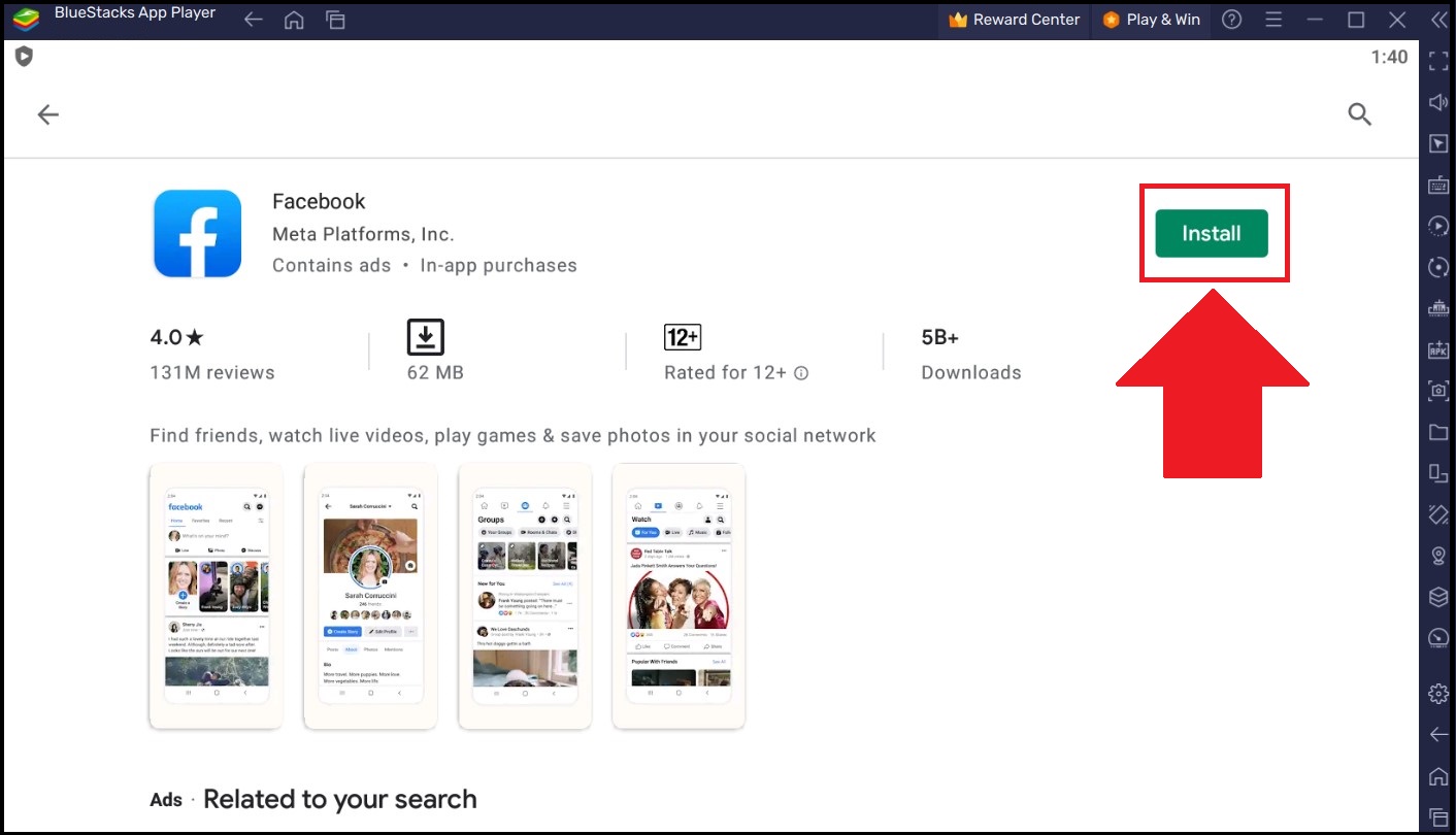 How to sync your Facebook account to save in-game progress on BlueStacks 5  – BlueStacks Support