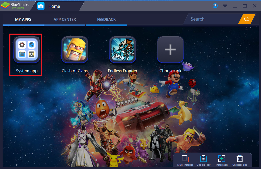 Bluestacks clash of clans