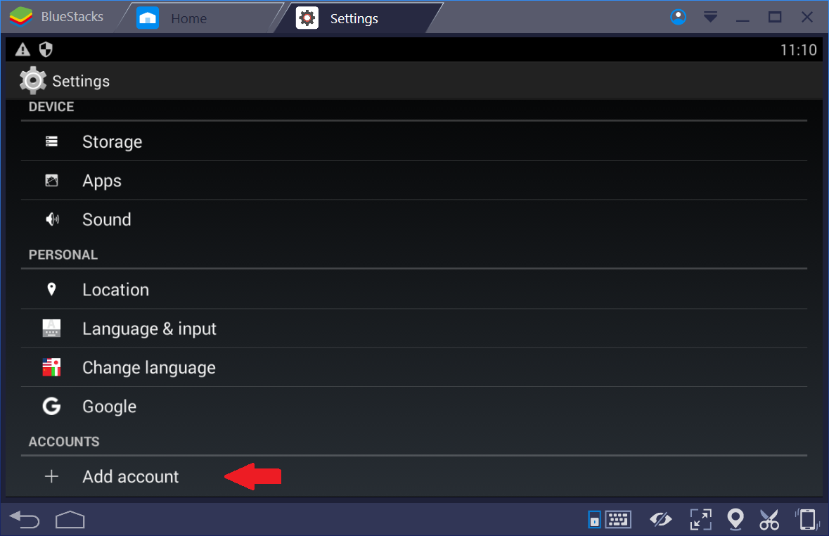 How To Addremove An Account On Bluestacks Bluestacks Support