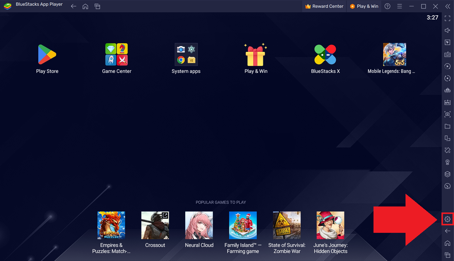 Requisitos de Sistema do BlueStacks para jogar no Android 11 a 120 FPS