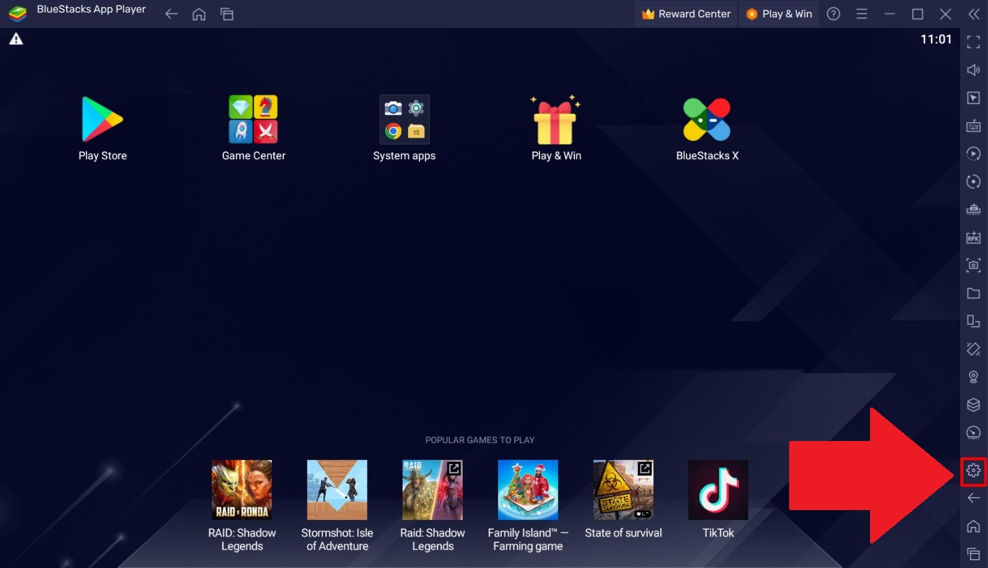 Решение проблемы недоступного Vikingard в поиске Play Store на BlueStacks 5  – Поддержка BlueStacks