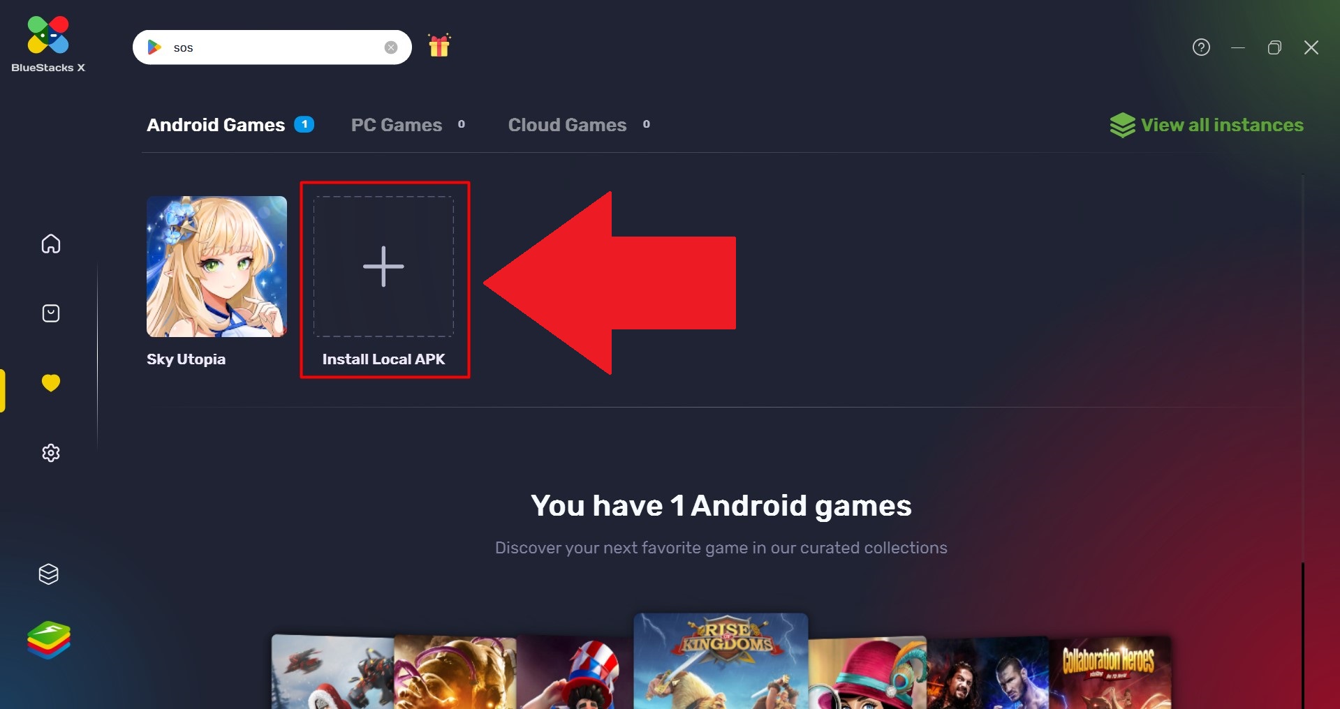 How to install an APK on BlueStacks X – BlueStacks Support