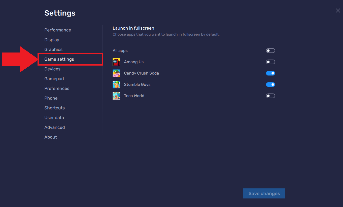 How to use the BlueStacks 5 Settings menu – BlueStacks Support