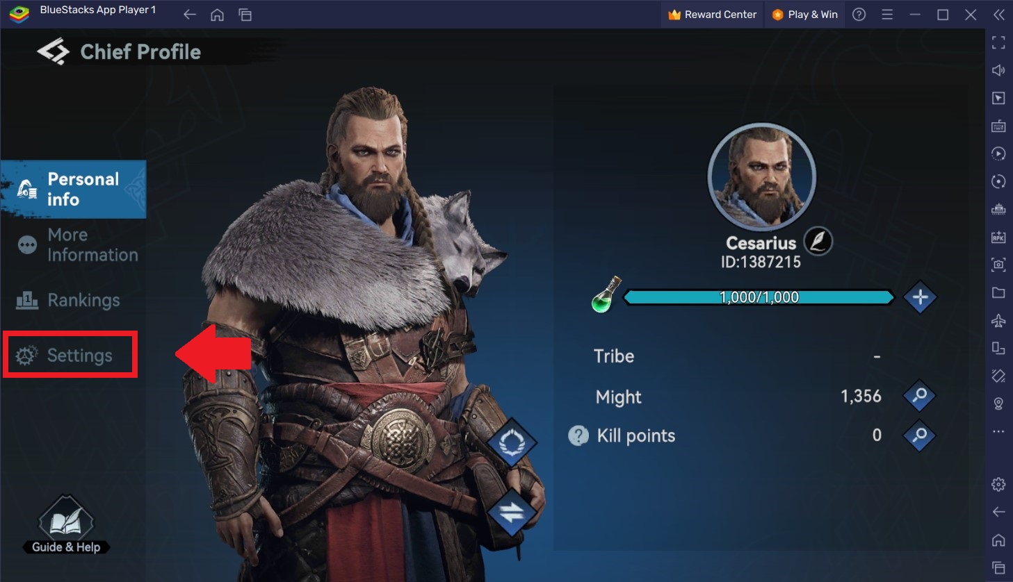 Играйте в Viking Rise с высокими FPS на BlueStacks 5 – Поддержка BlueStacks