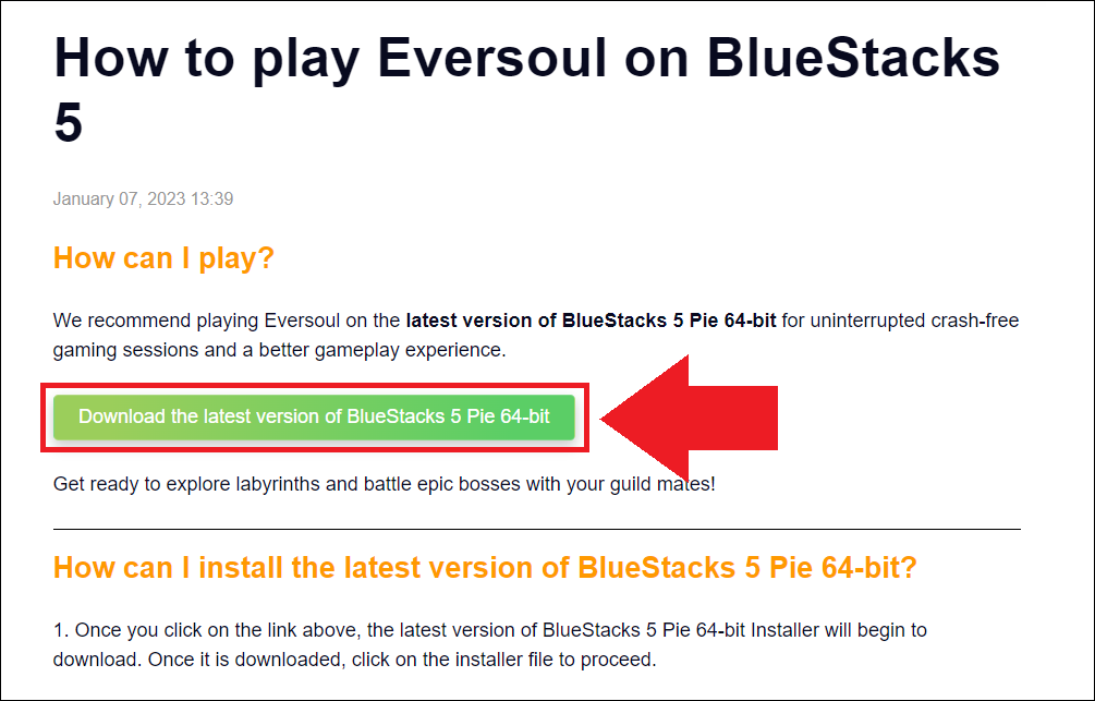 How to play Eversoul on BlueStacks 5 – BlueStacks Support