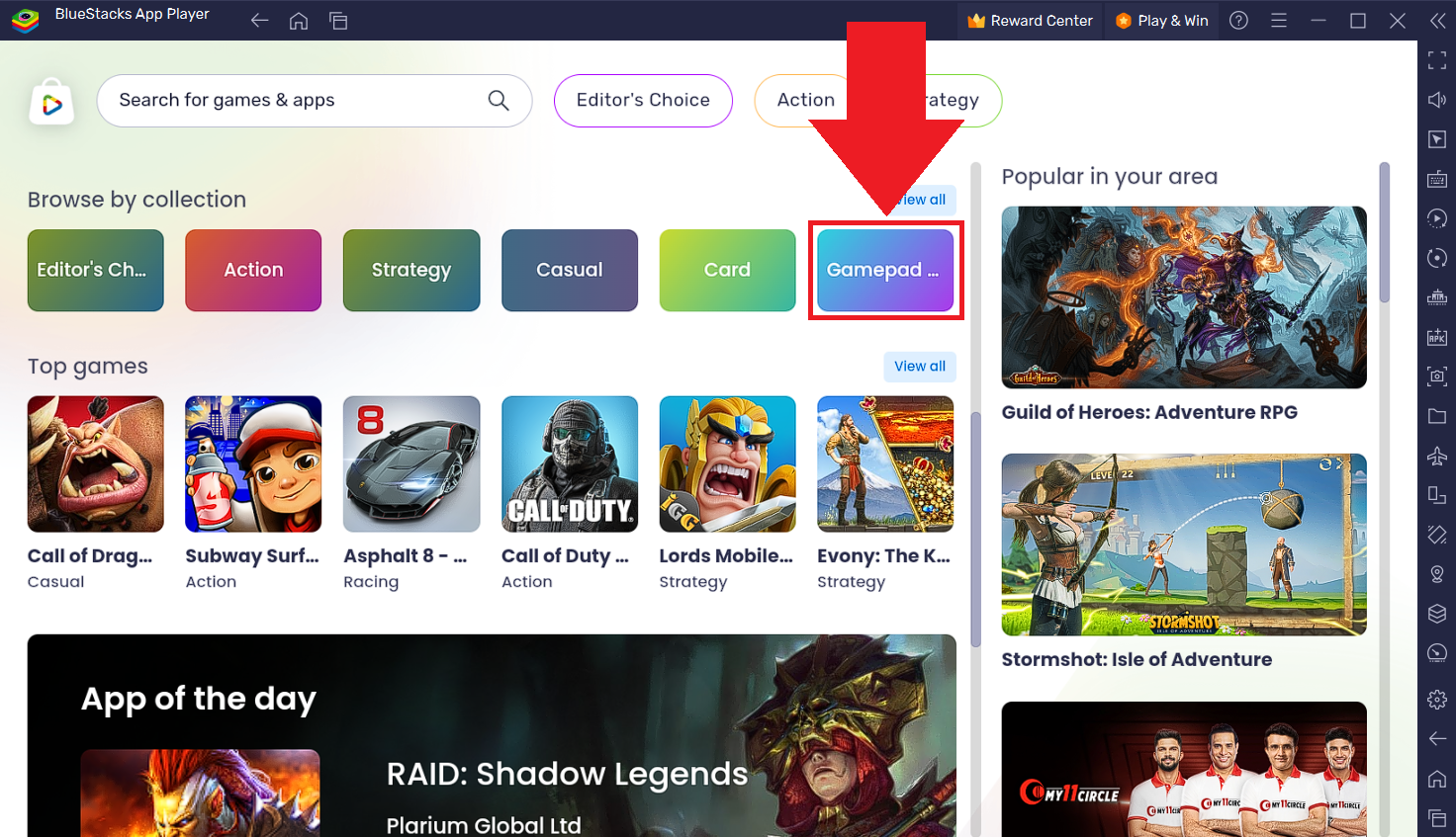 How to view or hide gamepad controls on-screen on BlueStacks 5 – BlueStacks  Support