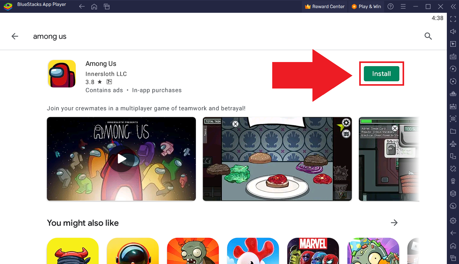 Como instalar um aplicativo da Play Store, Game Center ou usando um APK no  BlueStacks 5 – Suporte BlueStacks