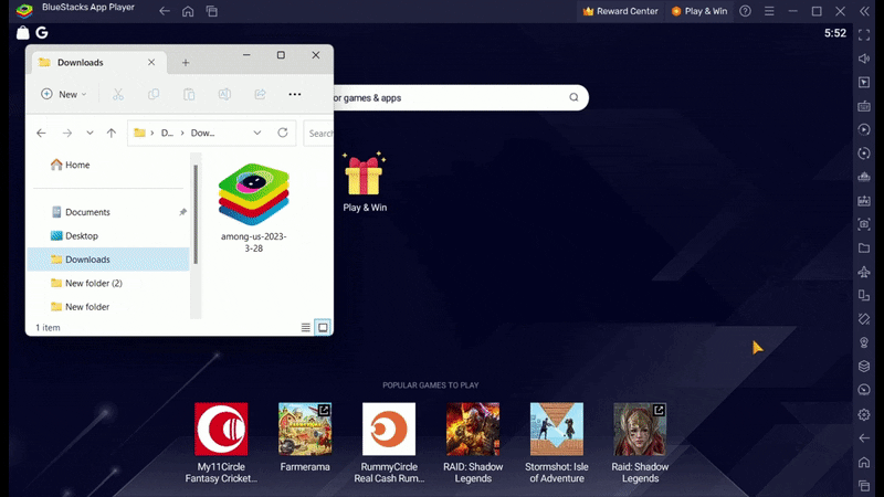 Como instalar um APK no BlueStacks X – Suporte BlueStacks