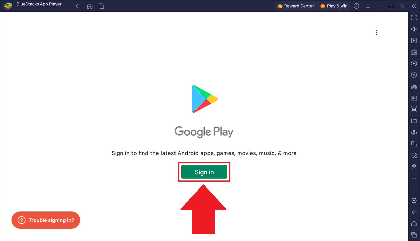 How to log in to Google Play Store on BlueStacks 5 – BlueStacks Support