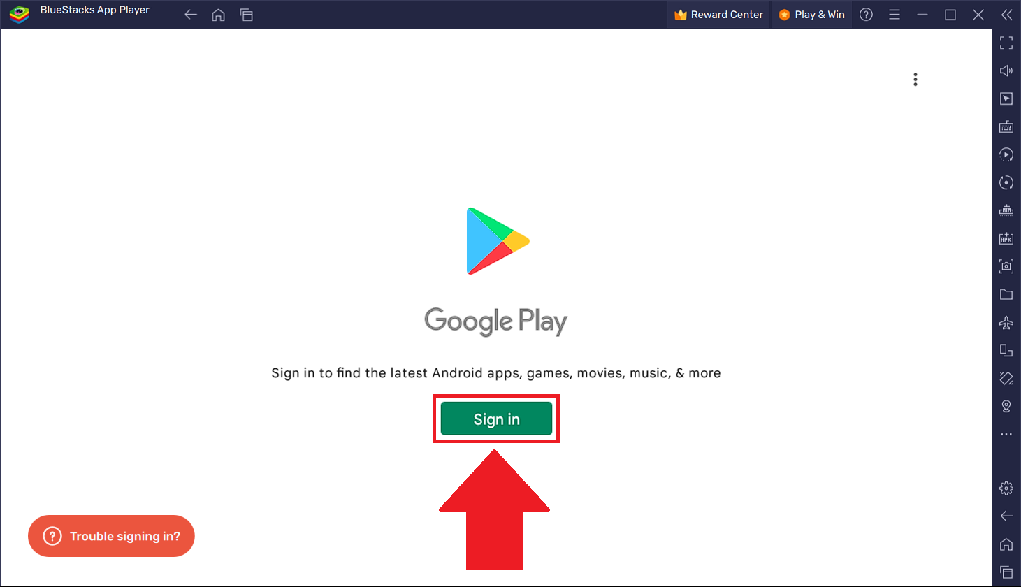 Как авторизоваться в Google Play Store на BlueStacks 5 – Поддержка  BlueStacks