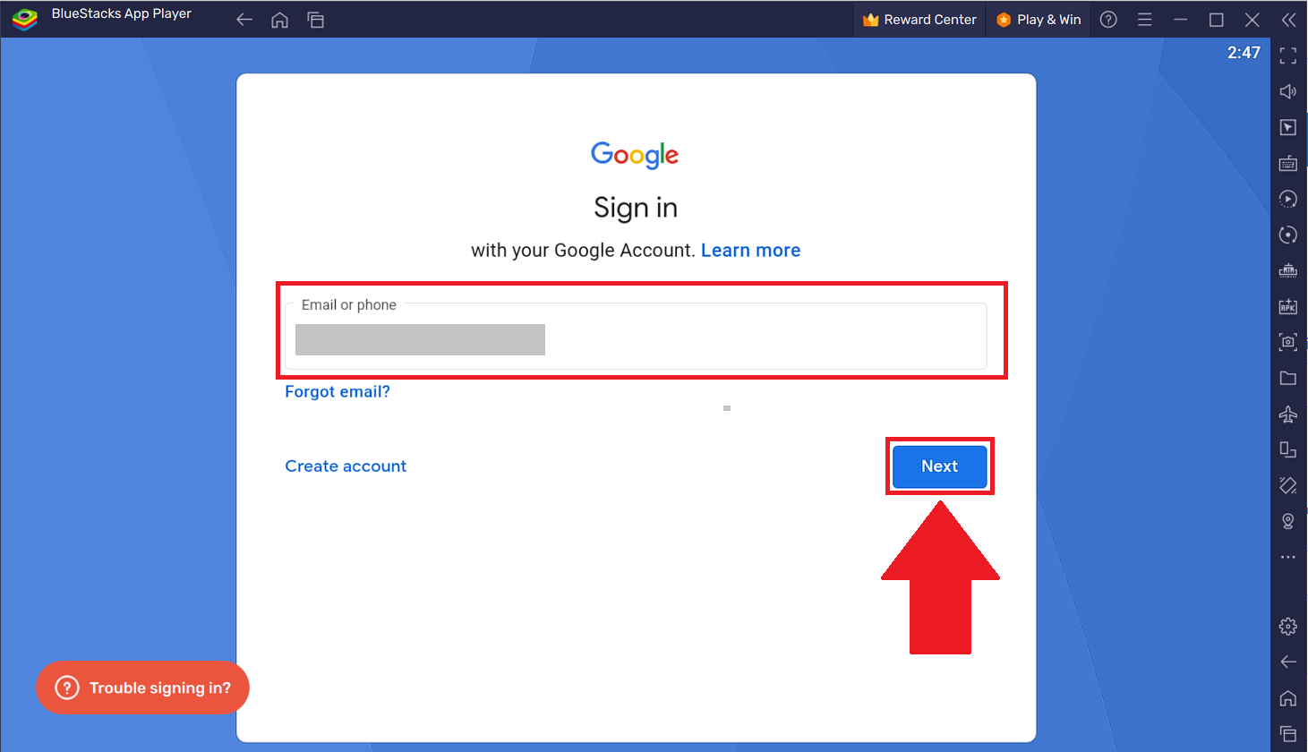 How to log in to Google Play Store on BlueStacks 5 – BlueStacks