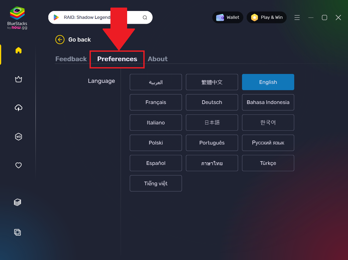 Como usar as configurações do BlueStacks X – Suporte BlueStacks
