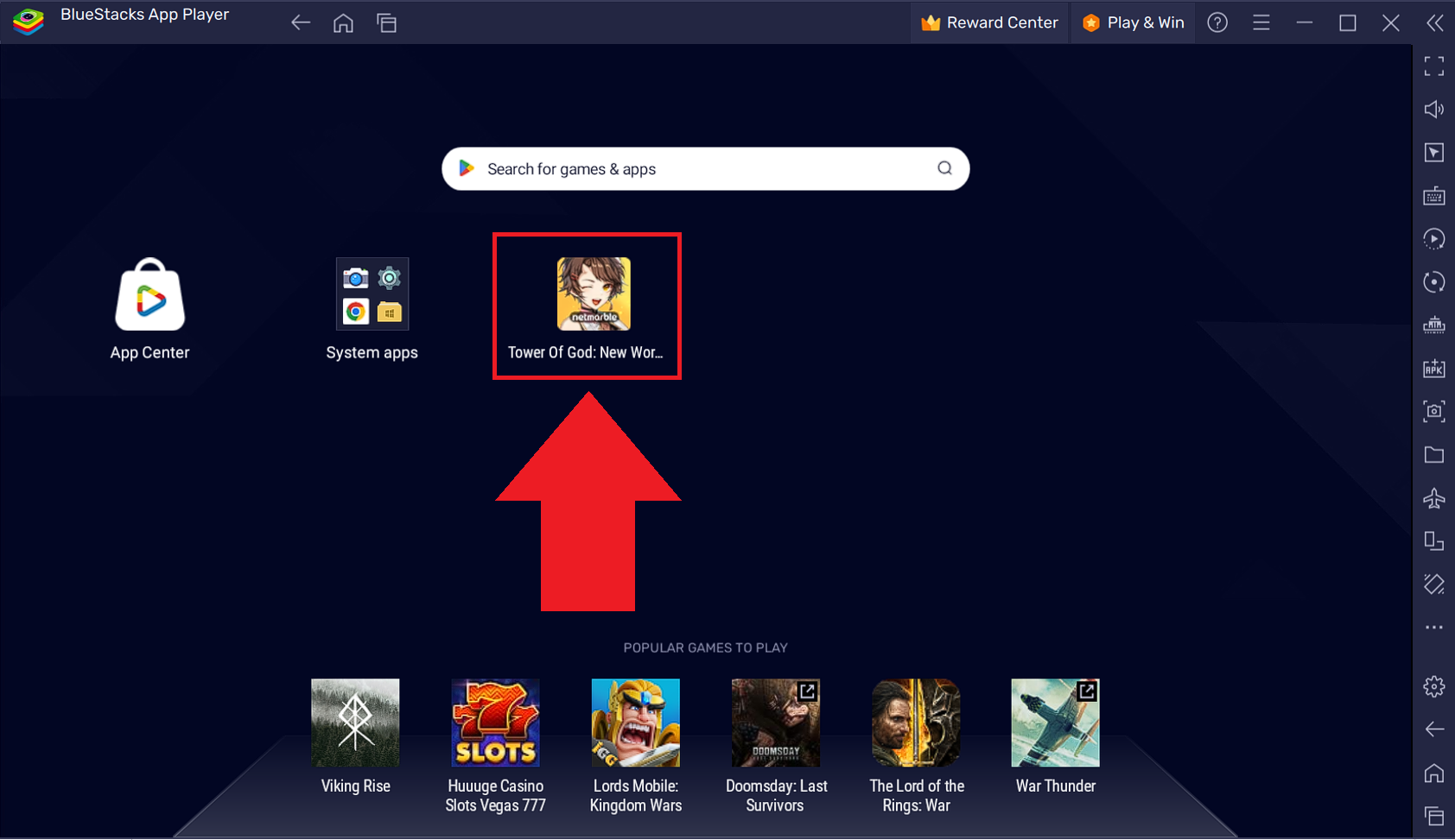 Как играть в Tower of God NEW WORLD на BlueStacks-5 – Поддержка BlueStacks