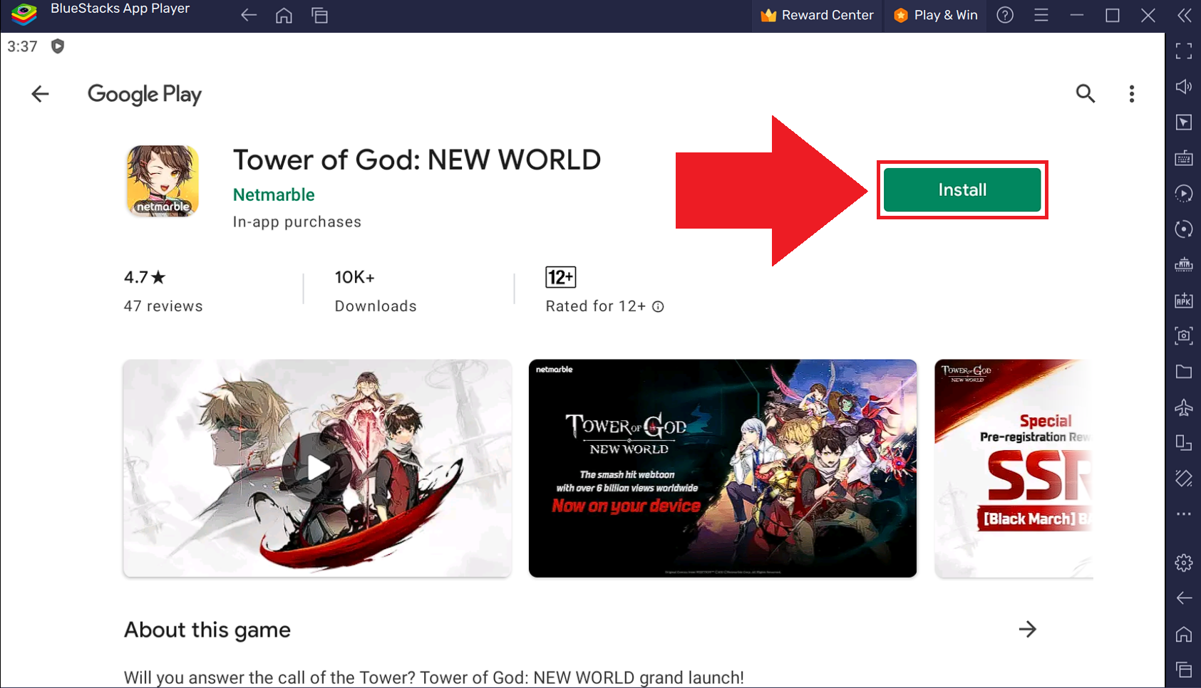 Tower of God: NEW WORLD on the App Store