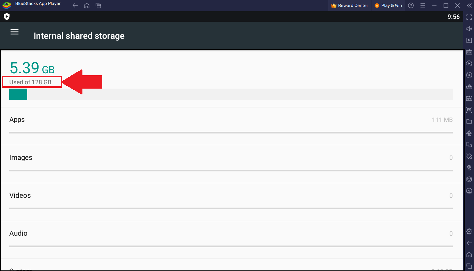 How to get more internal storage on BlueStacks 5 BlueStacks Support