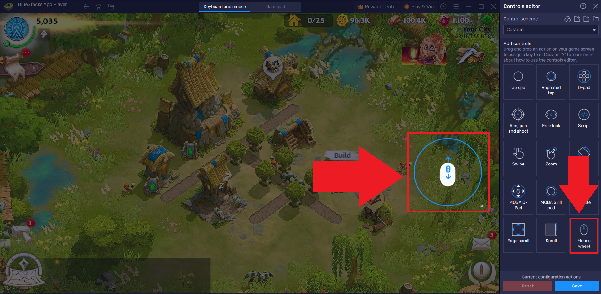 How to create and edit keyboard controls for Free Fire on BlueStacks 5 –  BlueStacks Support