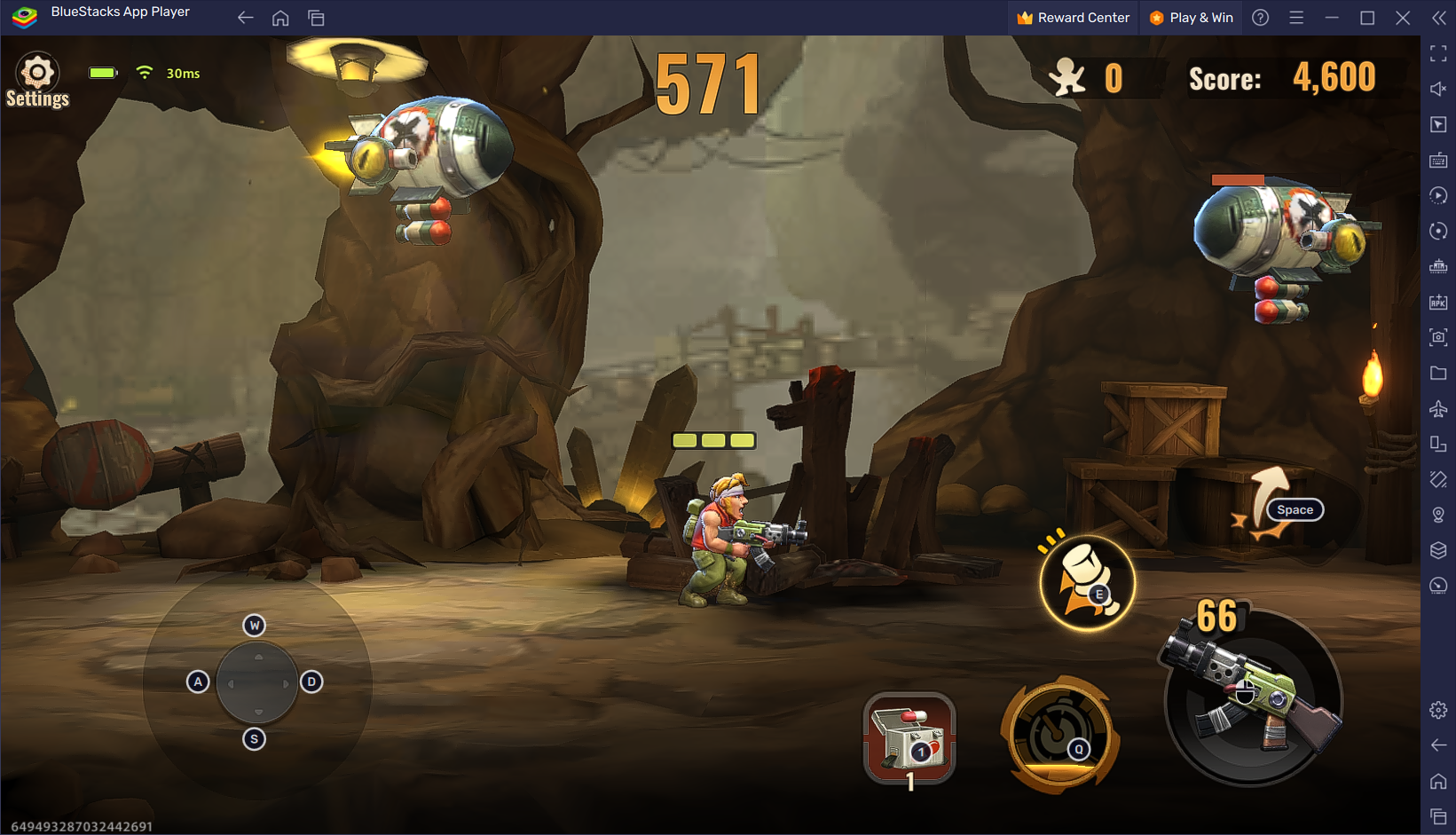 Управление в Metal Slug: Awakening на BlueStacks 5 – Поддержка BlueStacks