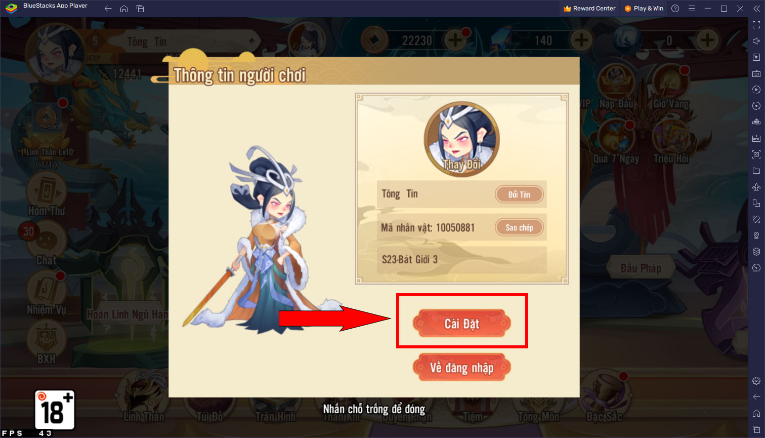 Cách chơi Lục Giới AFK với FPS cao trên BlueStacks 5 Hỗ Trợ