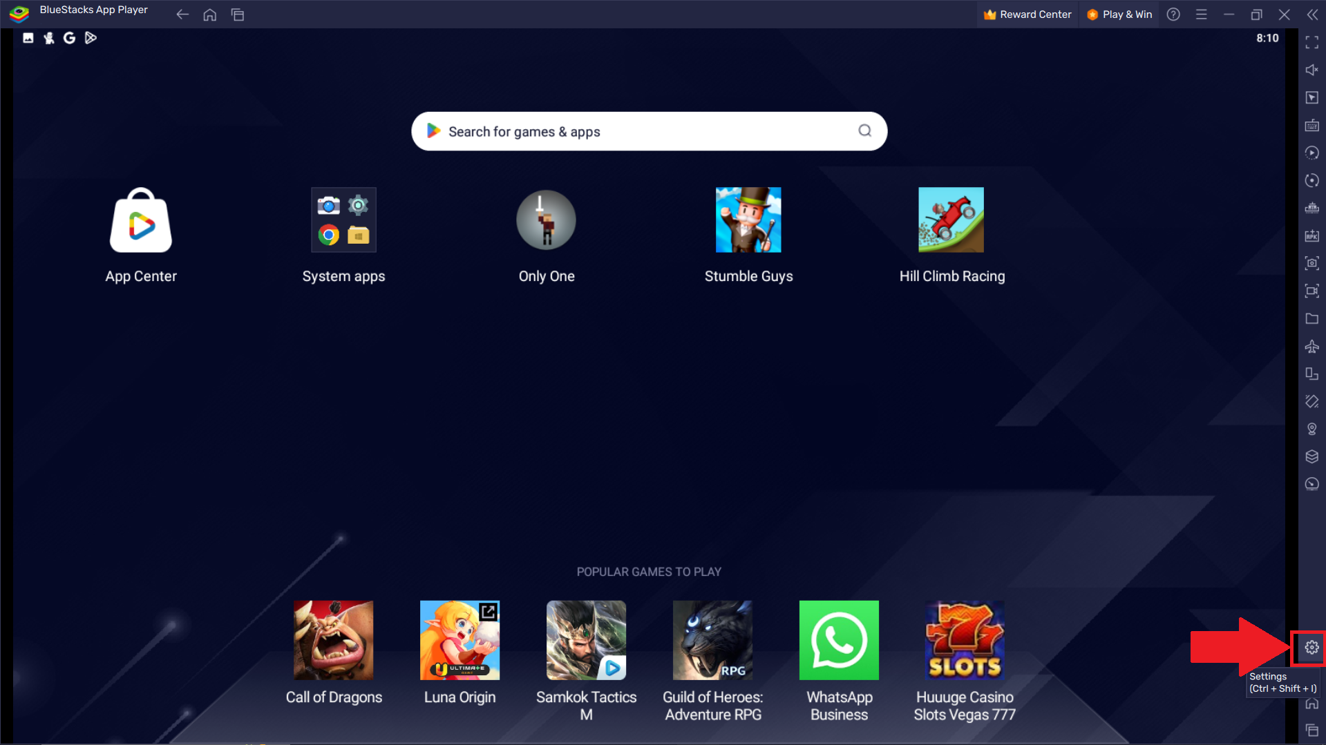 Как создавать скриншоты в BlueStacks 5 – Поддержка BlueStacks