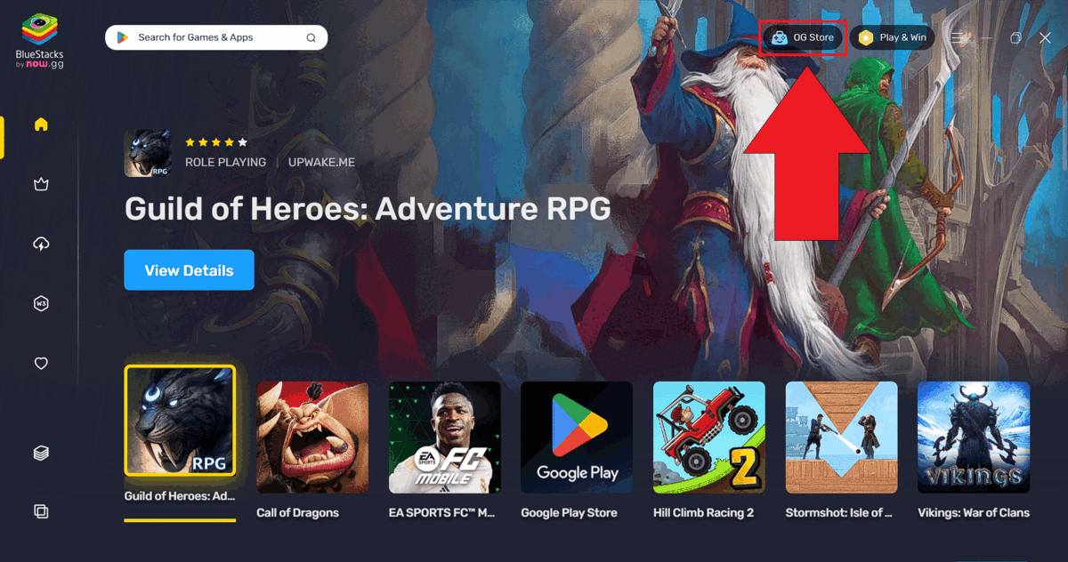 How to use the OG Store on BlueStacks X BlueStacks Support
