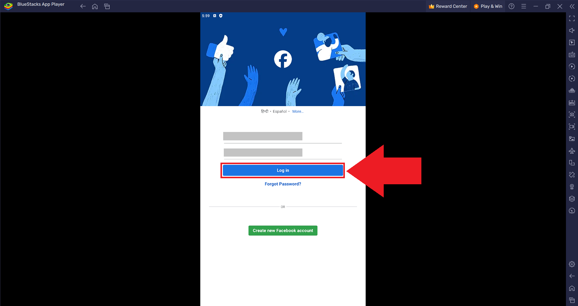How to use Facebook on BlueStacks 5 – BlueStacks Support