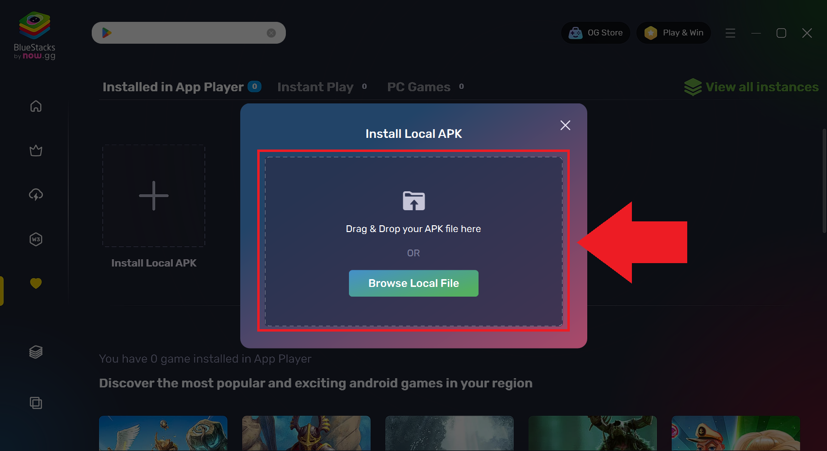 How to install a Player on Android from an APK 