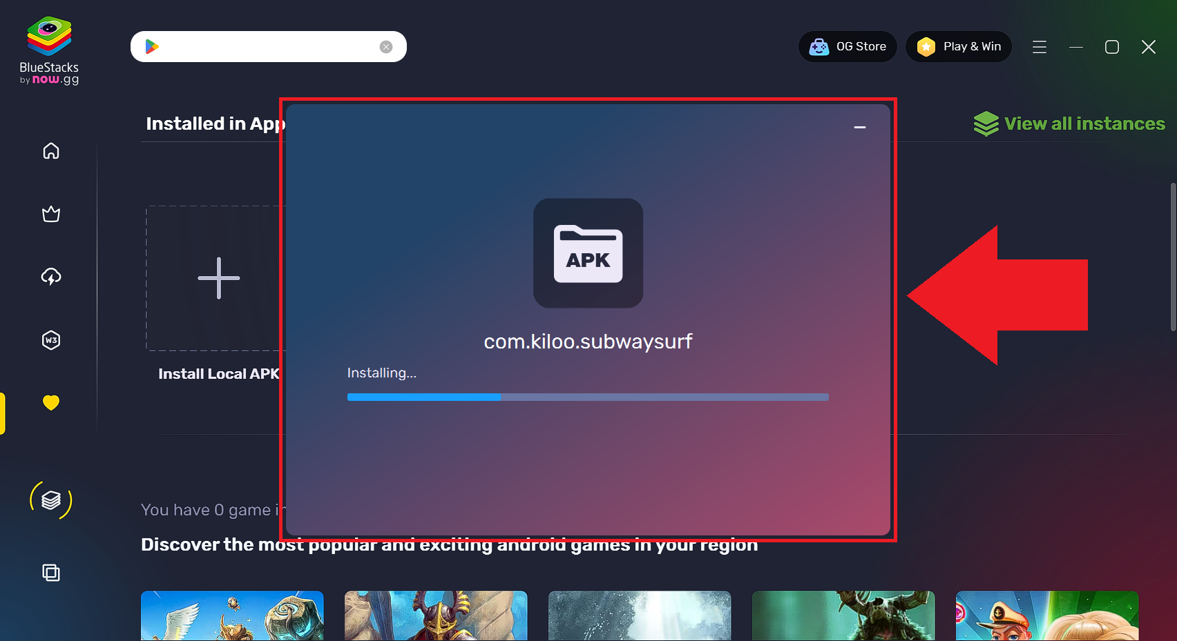 How to install an APK on BlueStacks X – BlueStacks Support