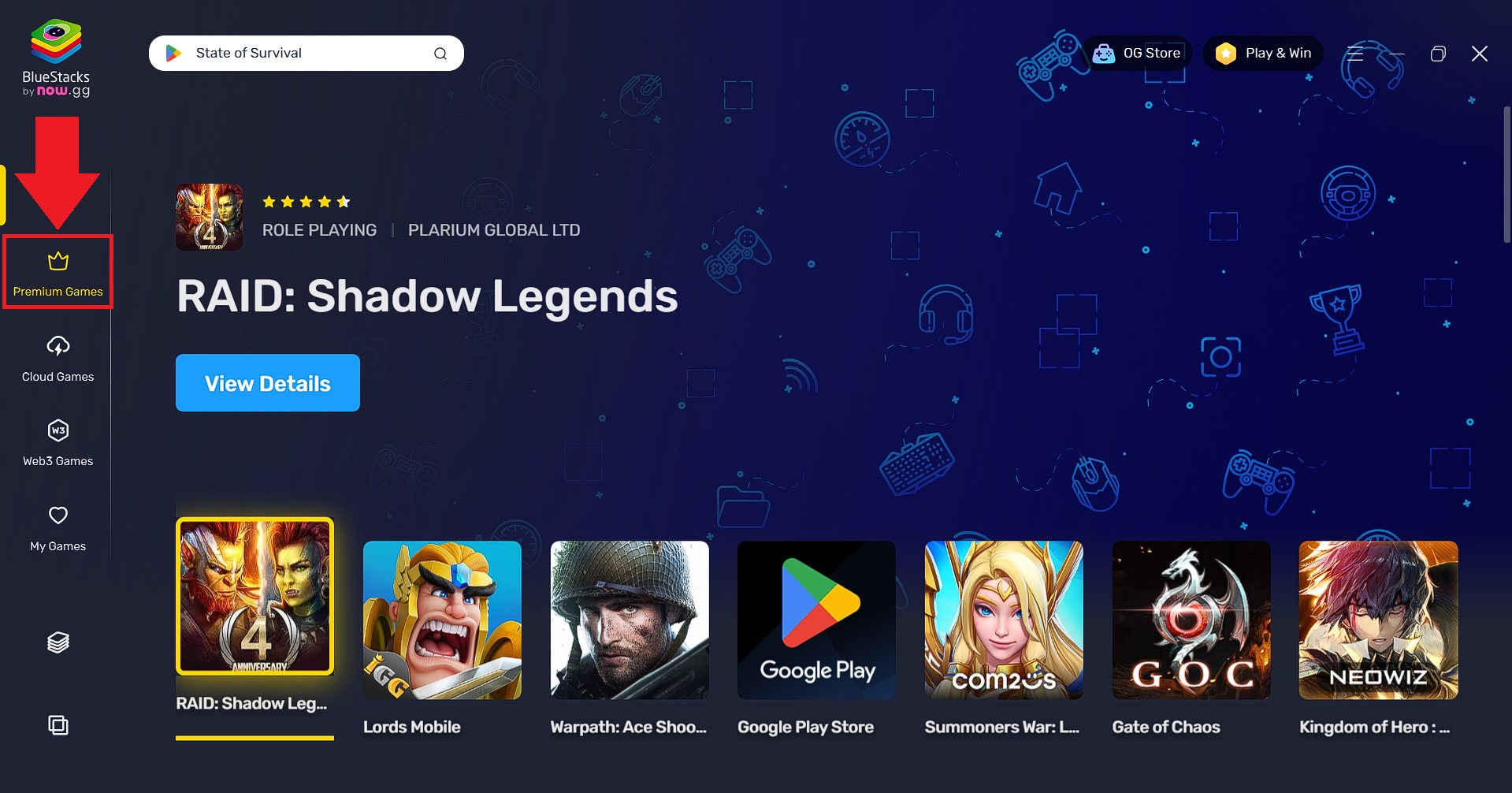 Como jogar Jogos premium no BlueStacks X – Suporte BlueStacks