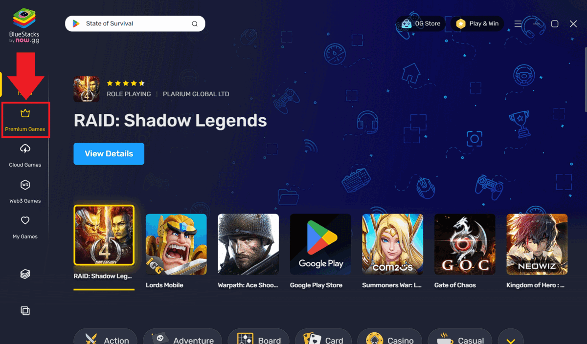 How to play Premium Games on BlueStacks X BlueStacks Support