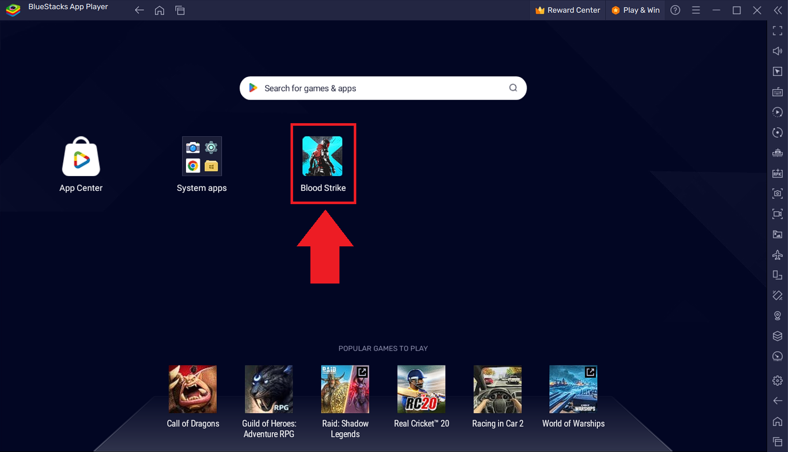 Рекомендованные настройки для Blood Strike на BlueStacks 5 – Поддержка  BlueStacks