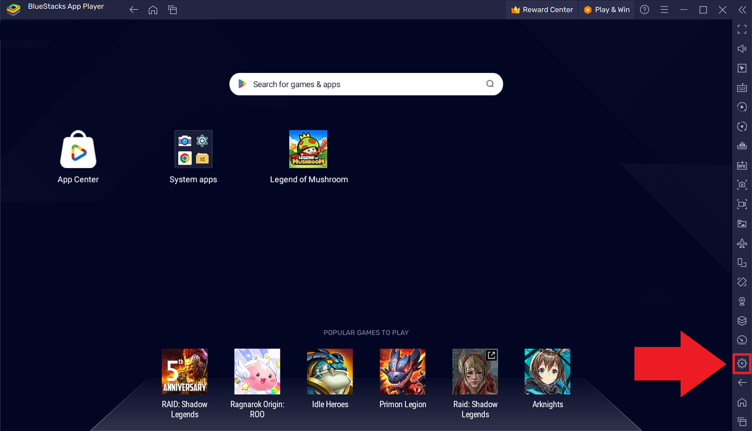 Решение проблемы вылетов в Legend of Mushroom на BlueStacks 5 – Поддержка  BlueStacks