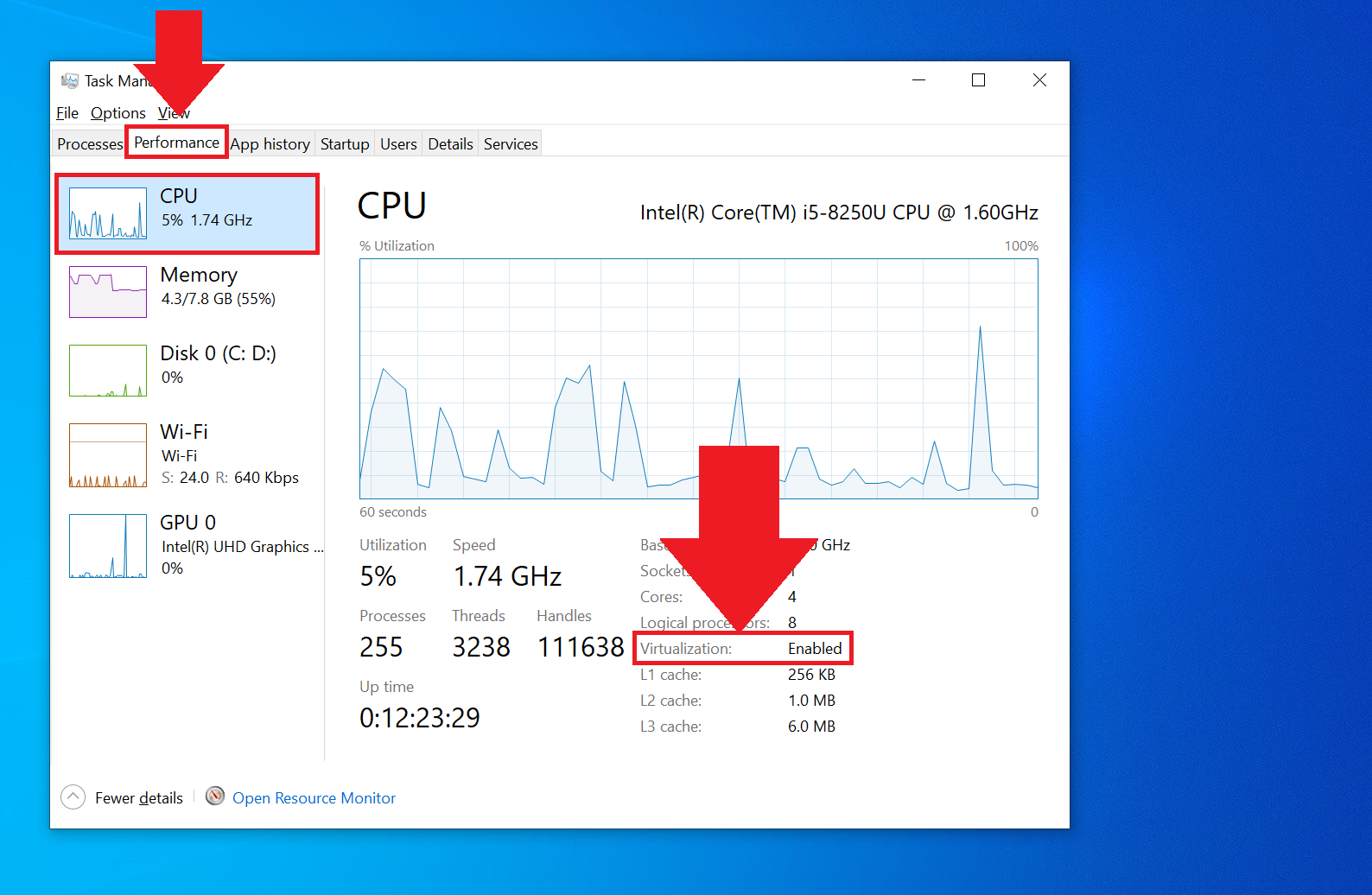      BIOS Virtualization Technology -         -  BIOS