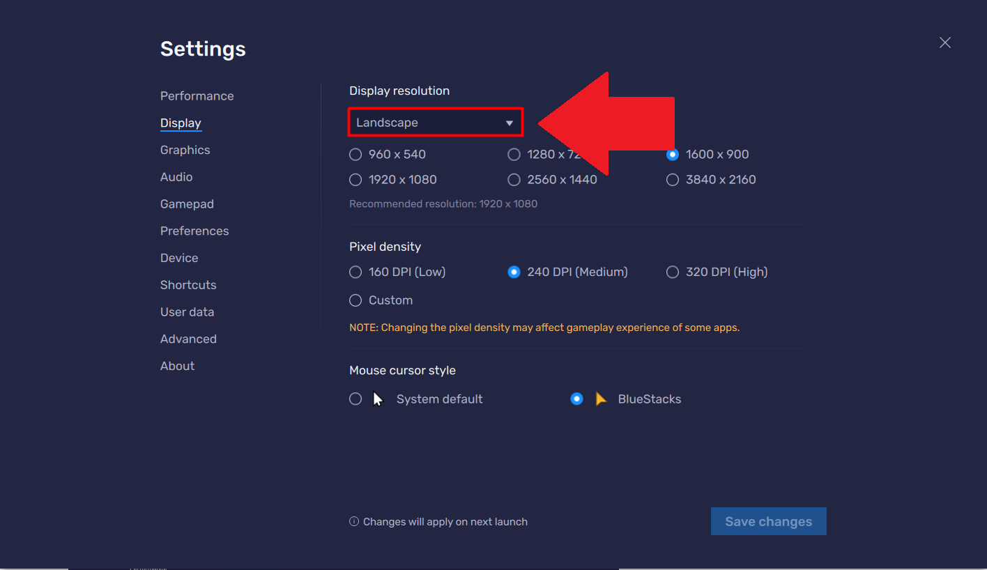 How to change screen resolution on BlueStacks 5 – BlueStacks Support