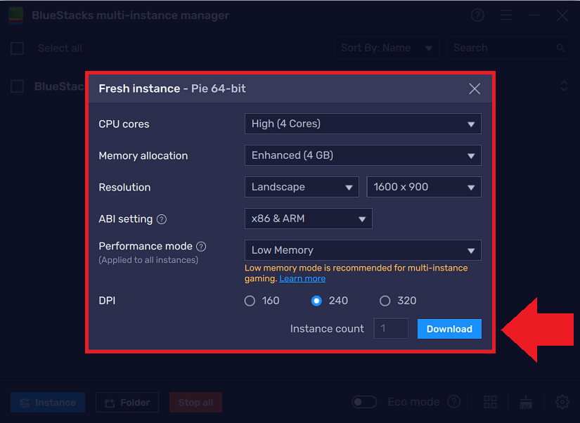 Cara menggunakan versi Android berbeda yang tersedia di BlueStacks 5 ...