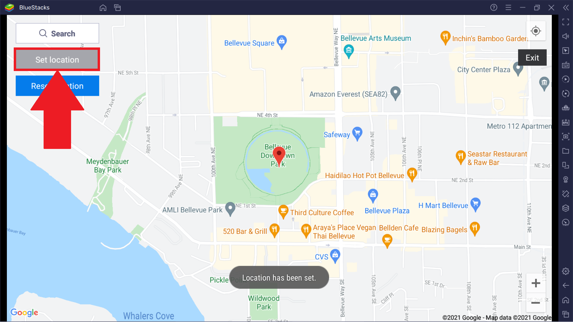 How to set your preferred location on BlueStacks 5 – BlueStacks 