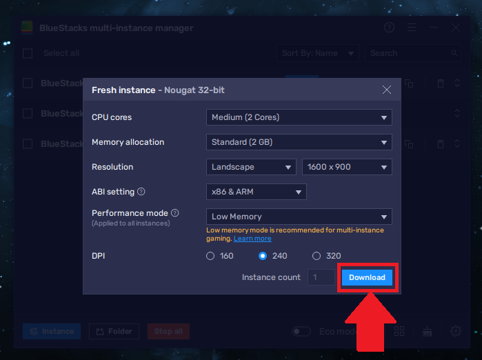 Cara membuat instance Android Nougat 32-bit di BlueStacks 5 – Bantuan ...