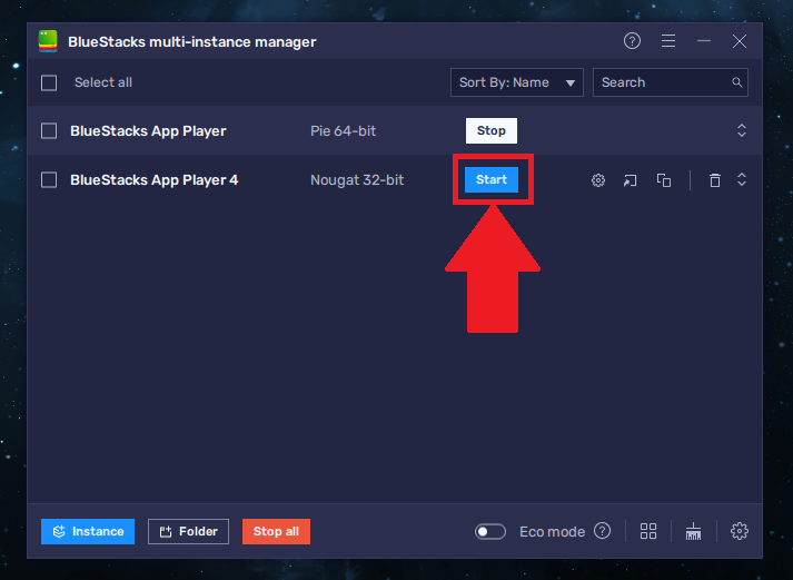 Comment créer une instance Android Nougat 32 bits sur BlueStacks 5 ...