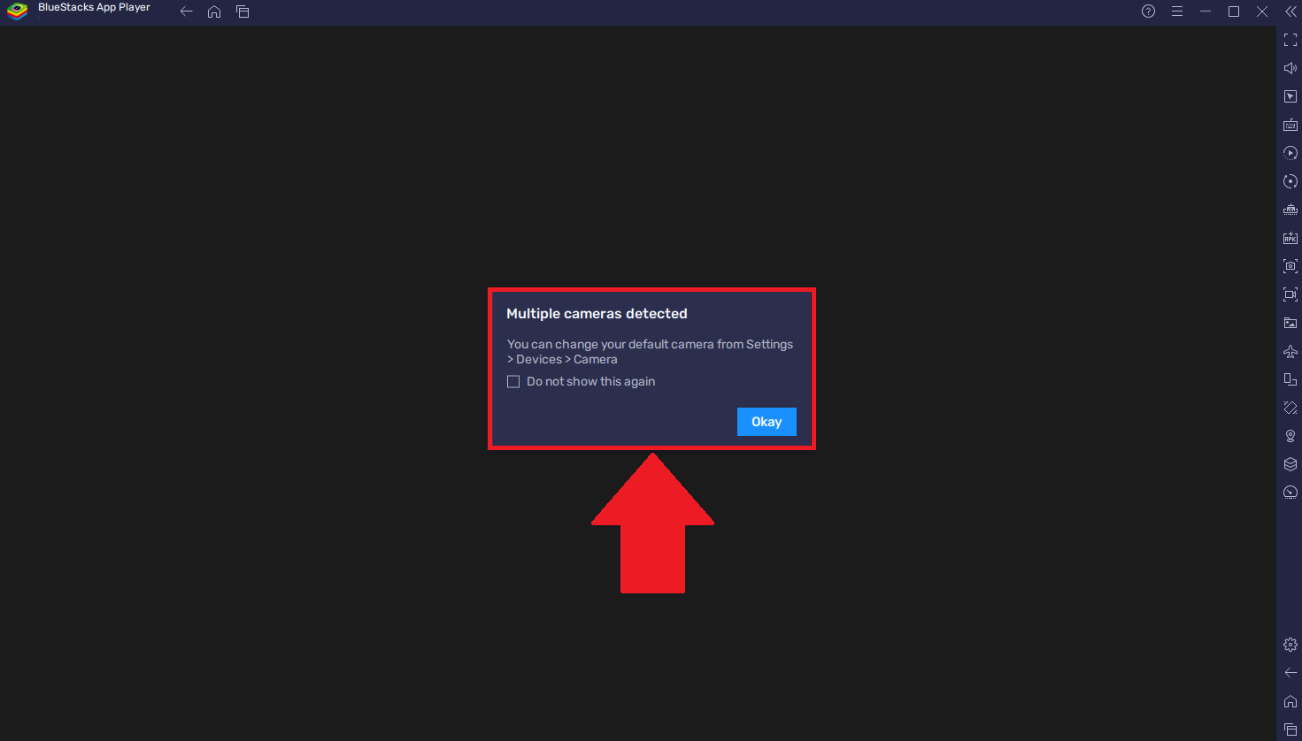 Como alternar câmeras no BlueStacks 5 – Suporte BlueStacks