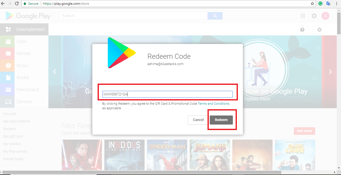 How Can You Redeem The Google Play Egift Card Won In