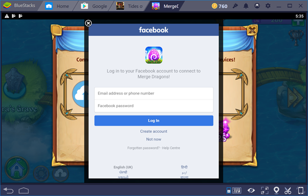 bluestacks logowanie