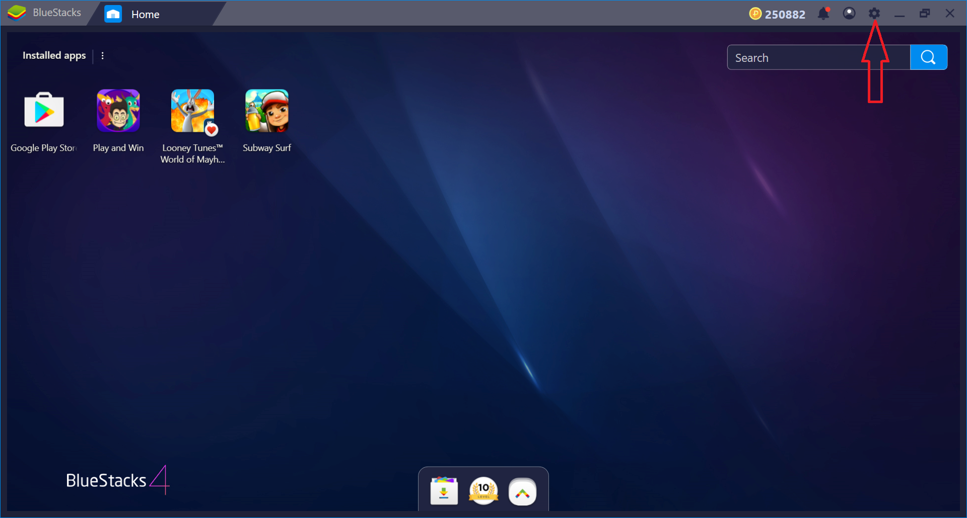 Использовать дискретную видеокарту bluestacks