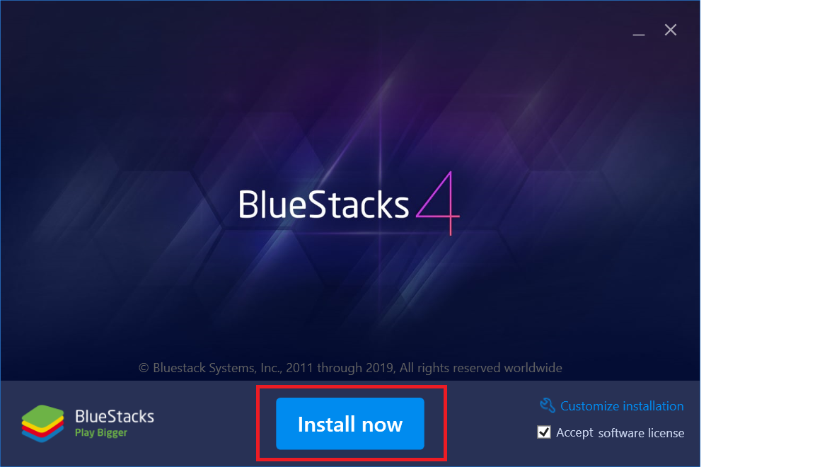 bluestack installer for os x 10.7.5