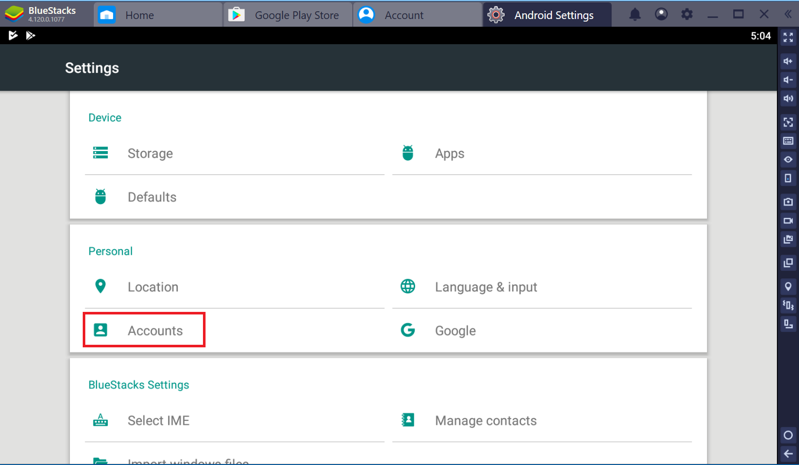 How Can I Add And Remove Account On Bluestacks Bluestacks Support
