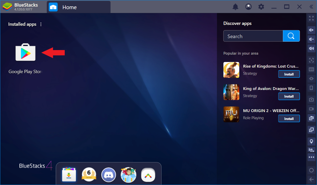 how to install earlier versions of android in bluestacks