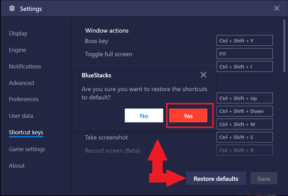 restore bluestacks 3 to 4