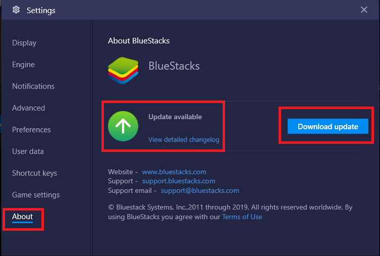 How Can I Check For Bluestacks Update And Install It Bluestacks