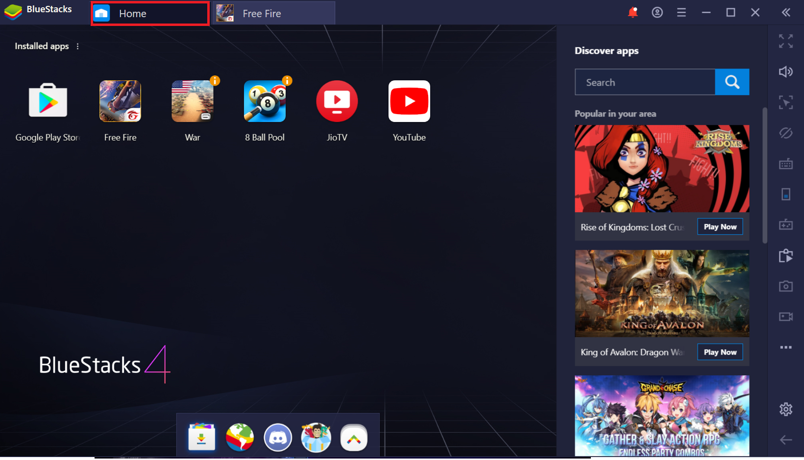 Side Toolbar On Bluestacks 4 140 And Below Bluestacks Support