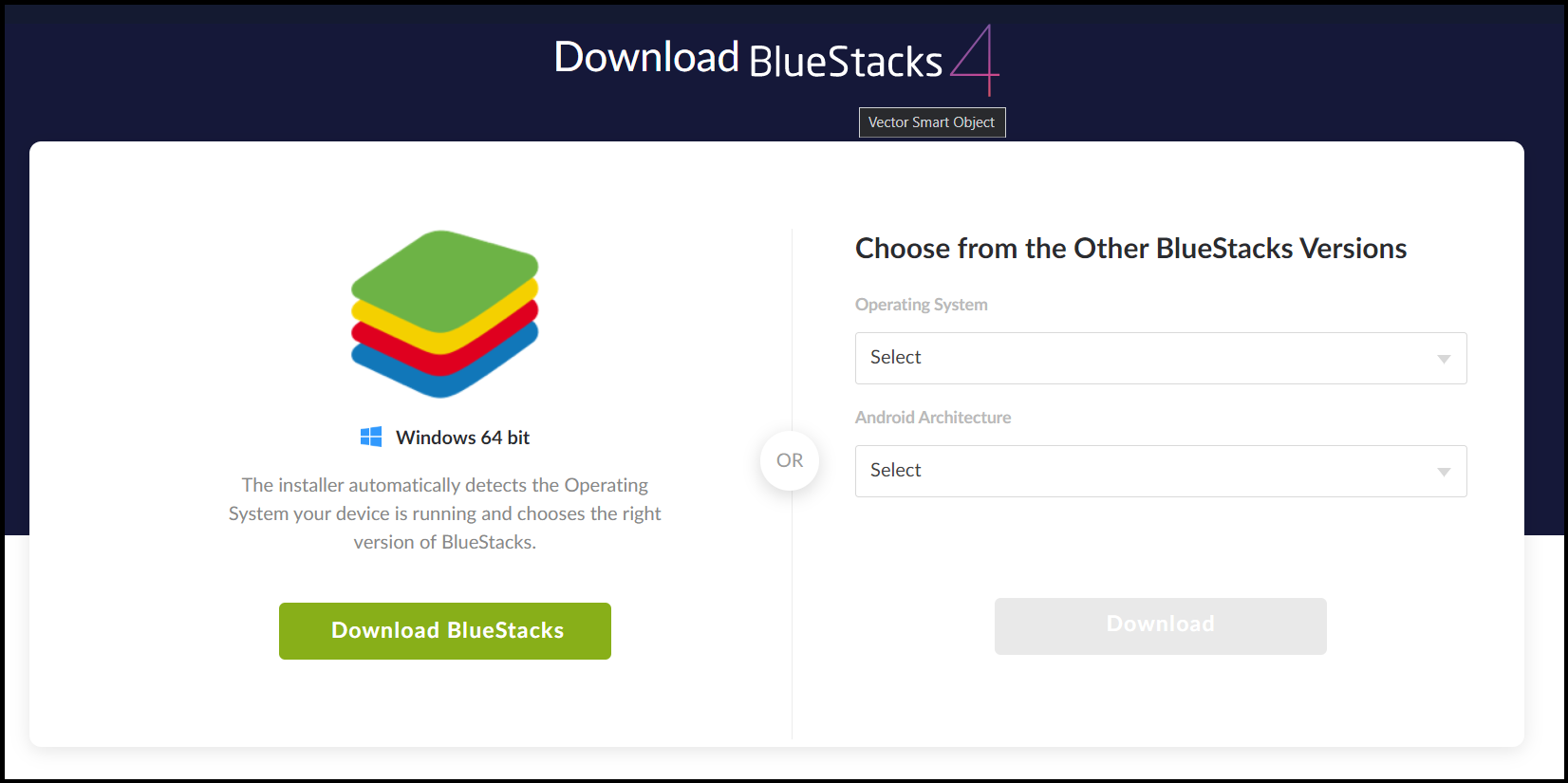 how to change bluestacks device type