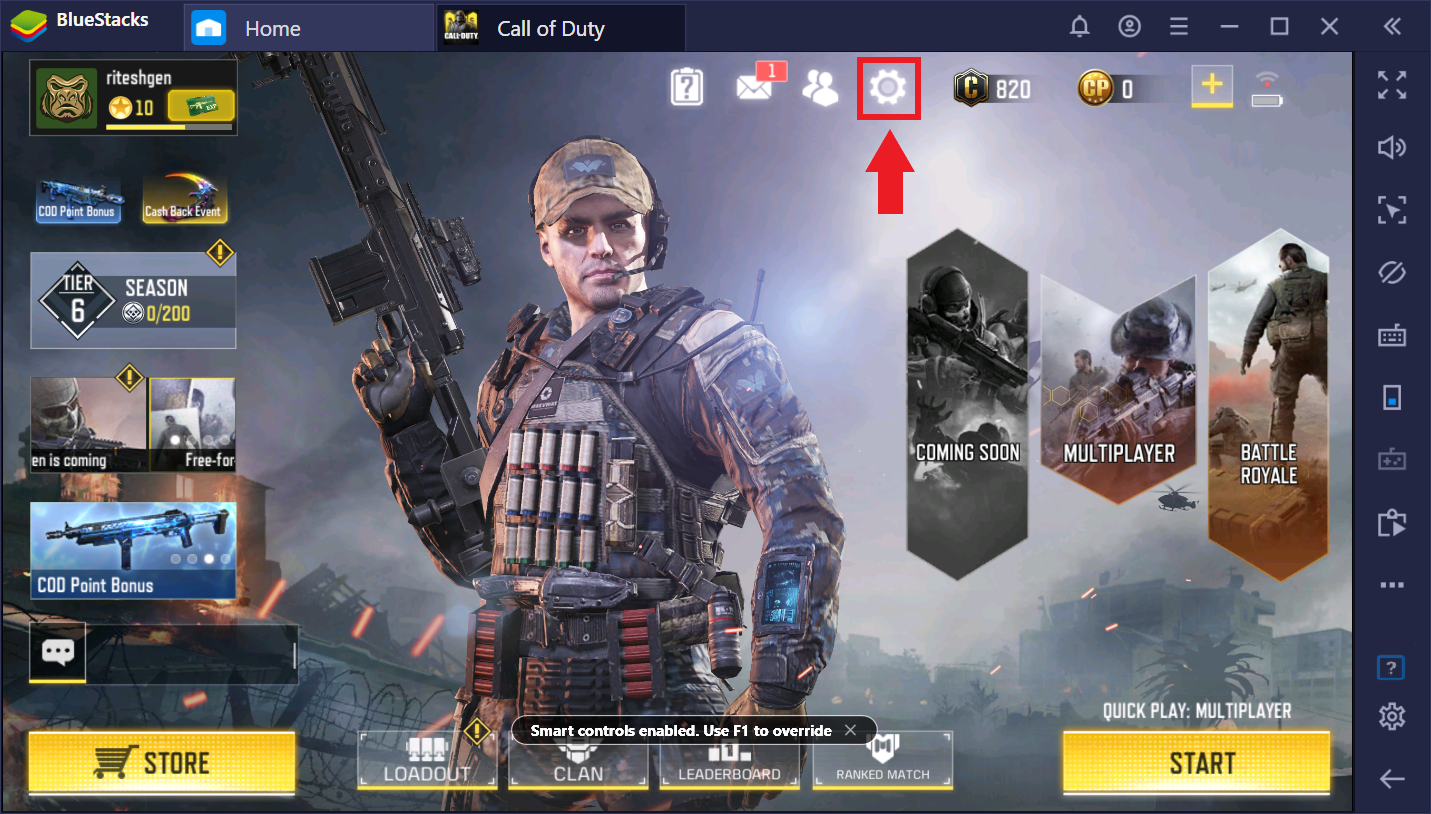 Bluestacks 4 0 Call Of Duty Mobile で高グラフィックと高fpsの設定方法 Bluestacks サポート